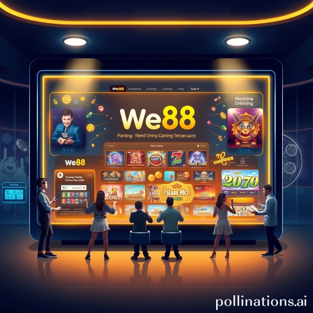  Mengenal Lebih Dekat We88: Platform Judi Online Terpercaya